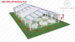 10x12 10x15 10x20 <span class=keywords><strong>10x30</strong></span> 10x40 10x50m 캐노피 천막 이벤트 파티 웨딩 텐트