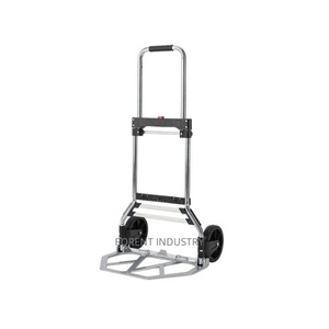 Carro de mano plegable ligero de aleación de aluminio de 2 ruedas Carro de compras portátil de 80KG de capacidad - Product Image 5