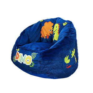 2023 vente chaude impression dinosaure enfants pouf bébé personnalisé en gros pouf chaise coussin chaise pour enfants - Product Image 5