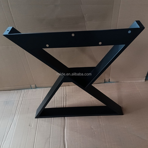 התאמה אישית שולחן אוכל בסיס <span class=keywords><strong>z</strong></span> בצורת רגליים מתכת לשולחנות אוכל ברזל יצוק - Product Image 3