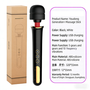 Новый оптовый беспроводной массажер-стимулятор 2025 года – ручной антибактериальный массажер для женщин, для всего тела и снятия боли в шее - Product Image 5