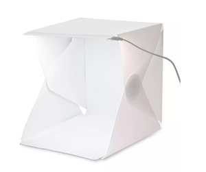 Carpas <span class=keywords><strong>de</strong></span> Fotografía 40 x 40 x 40 cm, Caja <span class=keywords><strong>de</strong></span> Luz, <span class=keywords><strong>Estudio</strong></span> Fotográfico Portátil Plegable con Gancho y Bucle, Caja <span class=keywords><strong>de</strong></span> <span class=keywords><strong>Estudio</strong></span> Fotográfico - Product Image 1
