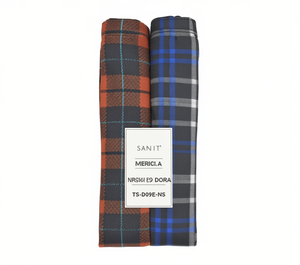 Pantaloni a Quadri da Uomo San It' Merica TS-D09E-NS con Vita Elastica, Casual, Autunnali, Tessuti, Peso Medio, Plissettati - Product Image 1