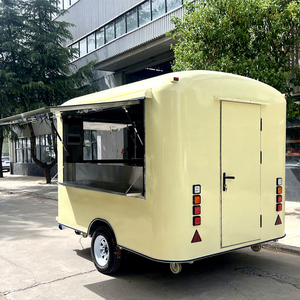 10 pieds/3 mètres Meilleure vente nouveau Design extérieur Concession alimentaire remorque Mobile Pizza café Fast Food remorque - Product Image 1