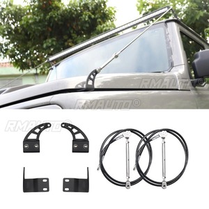 สำหรับ Suzuki Jimny JB64 JB74 2018+ ยางกันน้ำรั่วซึม ร่องระบายน้ำ แถบยางกันกระแทกหน้า สายยางกันน้ำรั่วซึม อุปกรณ์ตกแต่งรถยนต์ ชิ้นส่วนภายนอก - Product Image 2