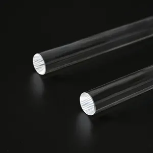 成功定制石英棒高温高纯度高透明透明石英玻璃棒