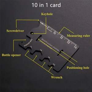 10 In 1 Stainless Steel Bottle Opener <b>Desk</b> Stand Multifunction Mobile <b>Phone</b> Bracket Card - Product Image 2