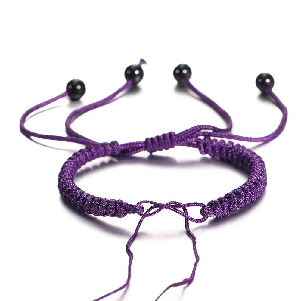 Semi-finished bracelet - purple