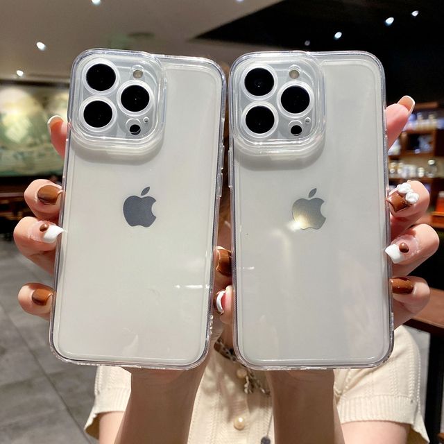 Clear TPU Shockproof Protective Case for 17promax 16promax 15 Pro & for 13promax 12 11 Wholesale