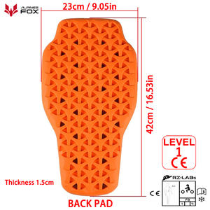 เสื้อแจ็คเก็ตมอเตอร์ไซค์ อุปกรณ์ป้องกัน แผ่นรองป้องกัน CE สำหรับมอเตอร์ไซค์ แผ่นรองหลัง ข้อศอก ไหล่ อุปกรณ์มอเตอร์ครอส ระดับ 2 ได้รับการรับรองมาตรฐาน CE - Product Image 4