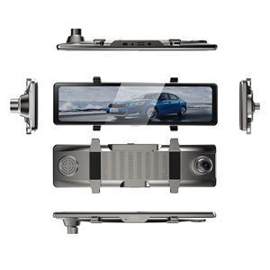 Caméra embarquée pour voiture à succès, 12 Android 8.1, GPS, enregistreur vidéo, navigation, Wifi, double objectif, caméra de recul, rétroviseur 4G, dashcam - Product Image 2