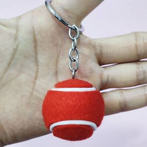 LLavero de pelota deportiva con logotipo personalizado, llavero de mini pelota de tenis, llavero de Metal con logotipo de coche, llavero de goma de PVC suave - Product Image 4