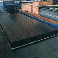 Plateforme de serrage modulaire nitridée à grille de trous de 28 mm pour table de soudage 3D et maintien de pièces de précision