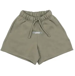 Custom kids blank board shorts summer little boy fashion cotton shorts for kids sweat shorts