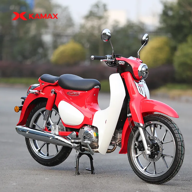 2024 Kamax Cub pro motocicleta ciclomotor Cub Single cilindro de cuatro tiempos refrigerado por aire 125cc scooter de movilidad