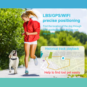 リアルタイム犬猫用GPSペットトラッカー 防水プラスチック/ナイロン製 20時間以上バッテリー駆動 バーチャルフェンス付きライブトラッカー - Product Image 6