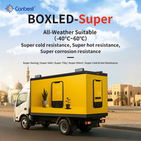 Canbest Super Korrosionsbeständiger 10Ft 13Ft 16Ft Nahtloser Outdoor-LKW-LED-Bildschirm für Mobile Werbung