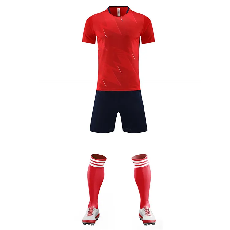 New Training suit set custom sublimation printing team men football jersey classic football jerseys