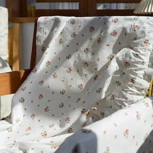 Cortina de puerta corta floral ligera fresca de estilo francés de <span class=keywords><strong>Amazon</strong></span> para <span class=keywords><strong>Cocina</strong></span> - Product Image 4