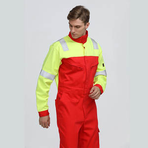 Overoles de Trabajo Ignífugos Hechos a Medida, 100% Algodón, Tallas L, XL, 2XL, para la Industria Petrolera, Química y Metalúrgica, Ropa de Seguridad - Product Image 5
