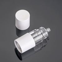Flacon compte-gouttes à pression 10ml 15ml, flacon vide en plastique pour crème contour des yeux et lotion, contenant portable pour cosmétiques