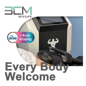 high quality BCM Sculpt 4 handles HIEMT EMS RF muscle stimulator fitness equipment 7 tesla weight loss fat burning machine