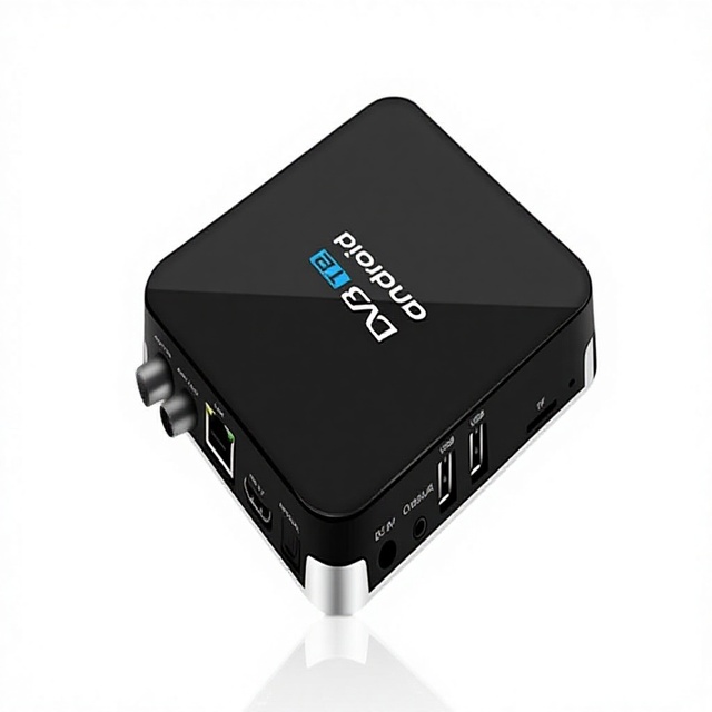 Android TV Box Combo Set Top Hybrid TV Box with 2GB RAM and Amlogic S905X3 Processor Android 11 Operating System