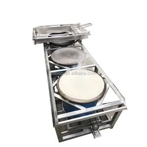 Gas Chapati Maker/Grob getreide Pfannkuchen maschine Maschine/Mehl Krepp Streu maschine