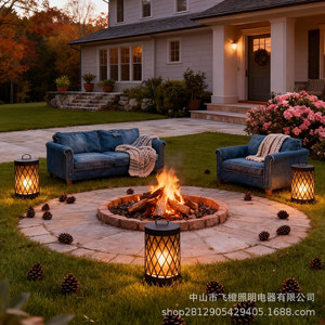 Lampe solaire d'extérieur étanche IP65, luminaire décoratif pour jardin, villa, cour, balcon, terrasse, éclairage paysager d'ambiance - Product Image 3