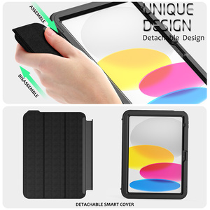 Smart Tablet Cover per iPad 10.9 pollici 2022/decima generazione con portamatite Auto Wake/Sleep custodia antiurto Megnetic Armor - Product Image 4