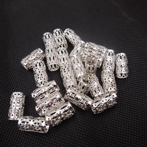 16/8mm 1000pcs 컬러 헤어 dread dreadlock 구슬 조절 커프 클립 8mm 구멍 클립 헤어 스타일링 diy 뷰티 아프리카 헤어 - Product Image 3
