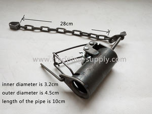 Duke Stil Hayvan Tuzakları Köpek Geçirmez Coon Tuzakları Seti Araçları çin'de Yapılan - Product Image 5