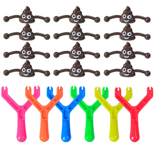 Giocattoli Decompressione Poo Slingshot, Giocattoli Volanti in Plastica per Arrampicata su Muro, Giochi con Catapulta per Bambini - Product Image 4