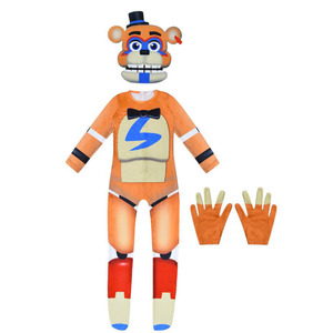 Ecowalson Disfraz Cosplay de Five Nights at Freddy's, Juego de Terror, Mameluco con Máscara, Regalo de Cumpleaños de Anime <span class=keywords><strong>Fnaf</strong></span> para Niños - Product Image 1