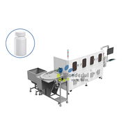 Machine d'inspection visuelle industrielle électronique LED pour préformes de bouteilles en plastique, détection de bosses et d'objets étrangers, certifiée ISO