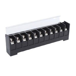 Bloc de bornes à vis 10 pôles 11-20 AWG pour variateur de fréquence, automatisation industrielle - Product Image 1