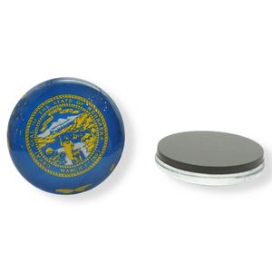 Service professionnel OEM, aimant de réfrigérateur personnalisé en verre 3D, souvenir populaire - Product Image 1