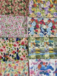Tissu en coton biologique Liberty Lawn of London, sergé tissé, motif floral Starry Nights, pour chemises, garçons et filles - Product Image 4