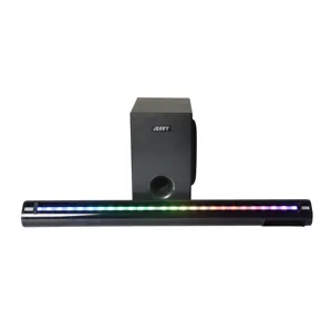 Toptan ev ses soundbar'da multimedya Subwoofer hoparlör Bluetooth ev müzik sistemi ses çubuğu