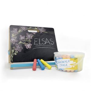 Gesso Creativo per Bambini <span class=keywords><strong>Elsa</strong></span>'s Jumbo, Gesso Colorato Non Tossico Senza Polvere per Esterni in Scatola - Product Image 1