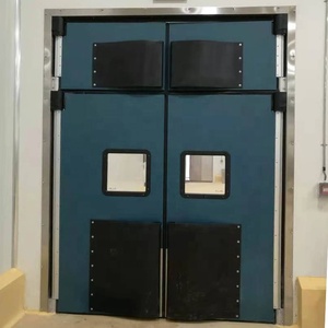 Porta <span class=keywords><strong>a</strong></span> Battente <span class=keywords><strong>a</strong></span> Doppia <span class=keywords><strong>Anta</strong></span> in Acciaio Inox per Cucine Industriali, Modello 2022, Vendita Calda - Product Image 3