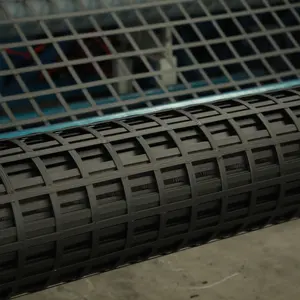 Hoge Sterkte Geogrid Met Staal-Kunststof Materiaal, Model 30-30kn, Voor Bodemstabilisatie En Versterking