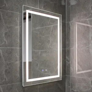 الذكية الصمام مرآة للحمام الغرور ، أدى حمام المرايا مع الضوء ، تصميم جديد