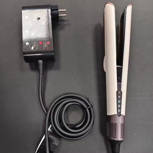Livraison rapide aux États-Unis et en Europe. <span class=keywords><strong>Lisseur</strong></span> de cheveux de qualité professionnelle avec poignée en céramique, alimentation électrique pour usage domestique et hôtelier - Product Image 1