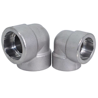 HENGYANG Usine d'origine Raccords de tuyauterie coudés forgés à souder par emboîtement à 90 degrés en acier inoxydable 304 haute pression de 1/8 à 4 pouces