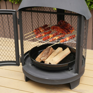 Outdoor Fire Pit Stove 40000-44999 Btu Firewood Heating Patio Use - Product Image 2