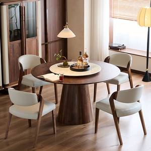 कायामा नेर्डिक क्रीम शैली ठोस राख लकड़ी की आर्मलेस डाइनिंग चेयर घरेलू फर्नीचर के लिए बैकरेस्ट के साथ - Product Image 4