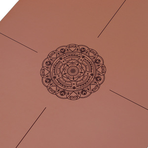<span class=keywords><strong>Tapis</strong></span> de yoga en caoutchouc naturel PU marron 8 mm, antidérapant, résistant à l'usure, absorbant les chocs, pour le <span class=keywords><strong>sport</strong></span>, la danse, la remise en forme, usage domestique de luxe - Product Image 3