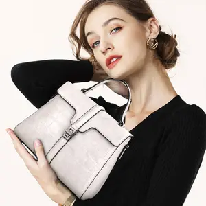 2ndr Branded Luxury Pure Cow Leather Ladies Hand Bag Free Shipping China Women Cheap Handbag