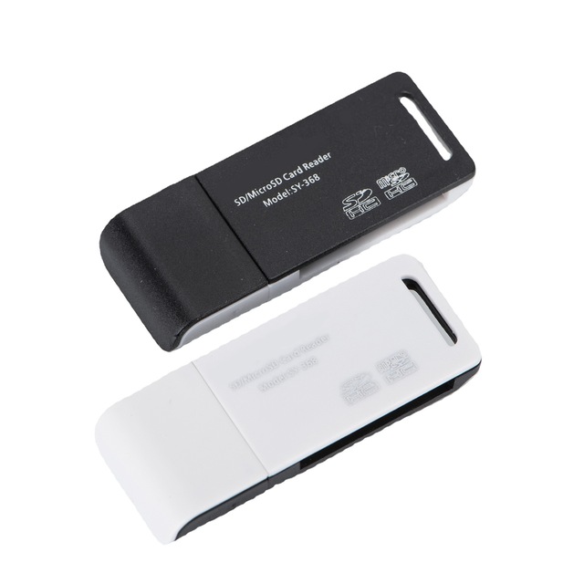 sy-368 2-in-1 card reader, TF/SD card camera, high-speed USB2.0 card reader